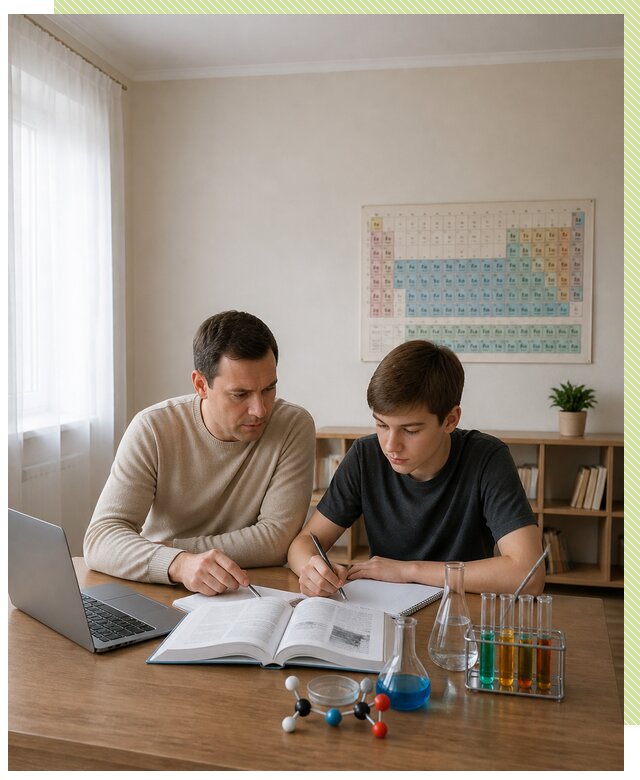 Репетитор по химии 8 класс в Троицке по цене от 1237 р. | Репетитор-Трц