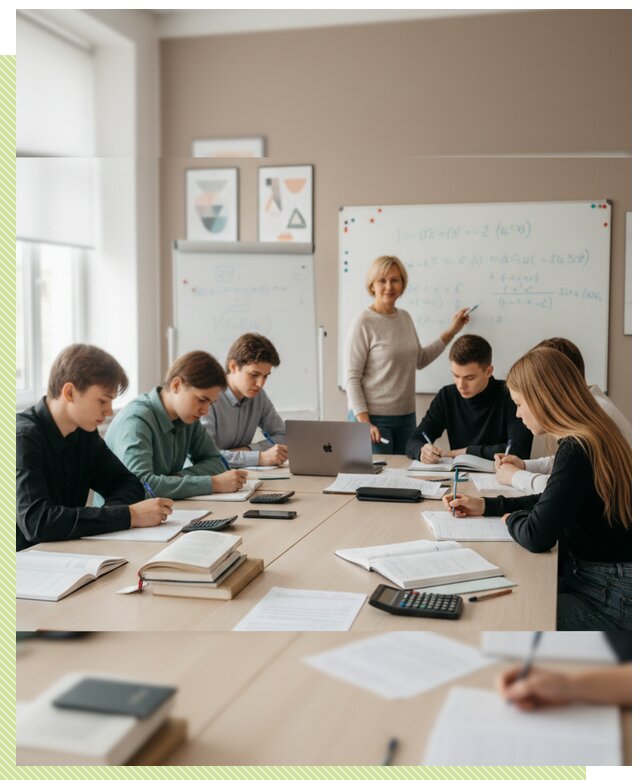 Групповые занятия с репетитором в Троицке для школьников